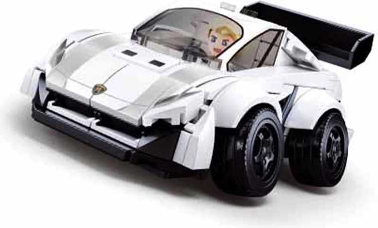 Sluban Bouwset Witte Sportwagen