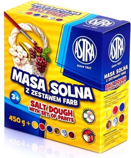 Astra zout boetseerklei met kleuren