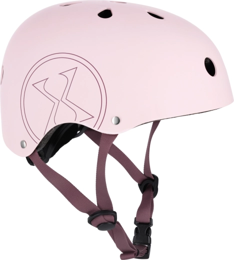 Helm NILS Extreme MTW001 donkerroze – L (58-61 cm)