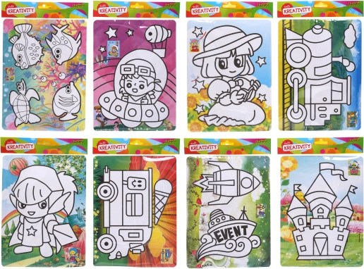 Creatieve set 20,5x30,5 cm - zandstrooien