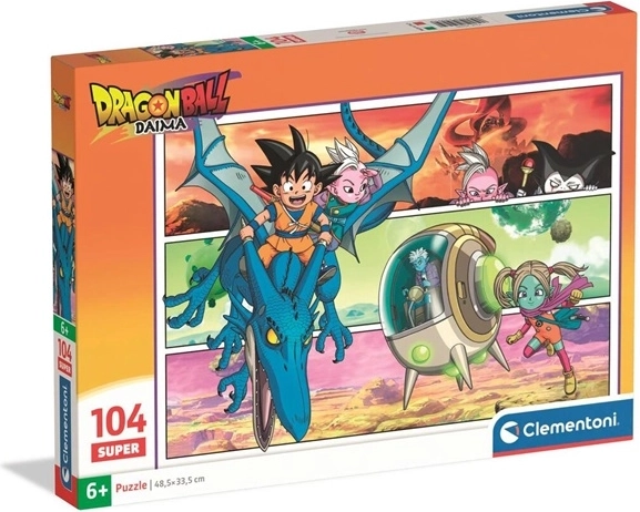 Clementoni puzzel SuperColor Maxi Dragon Ball Daima 104 stukjes