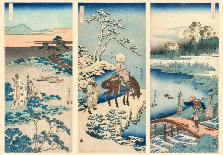 GRAFIKA Puzzel Hokusai-kunst 1000 stukjes