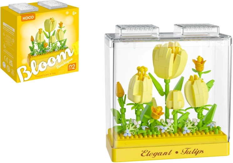 Mini bouwset KOCO tulpen