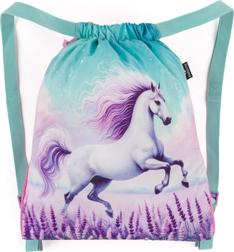 Bagmaster schooltasje voor gymspullen en gymschoenen lumi 26 b – paard