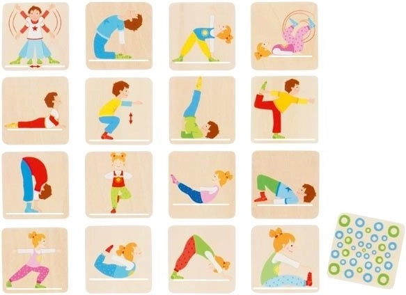 Goki houten memory Gymnastiek