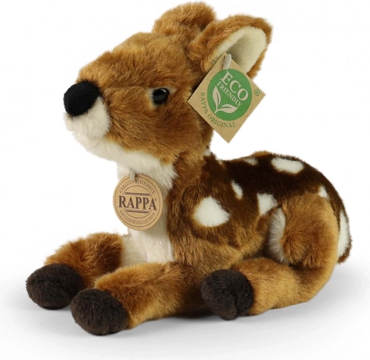 Pluchen reekalf liggend 22 cm eco‑friendly