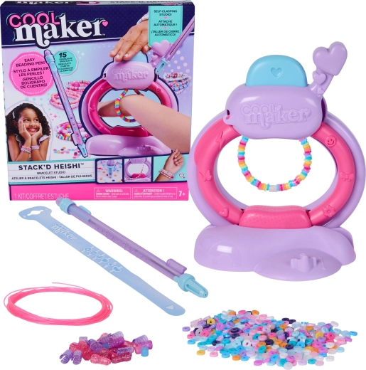 Cool Maker set voor het maken van vriendschapsarmbandjes Stack'd Heishi