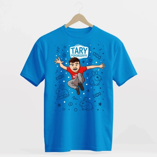 T-shirt Tary Povoroznyk Ňufík blauw 116–122