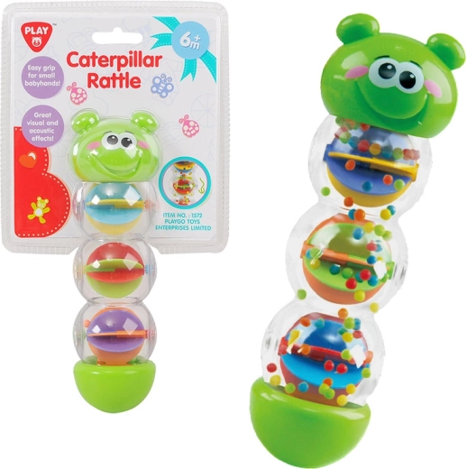 Playgo rammelaar rups