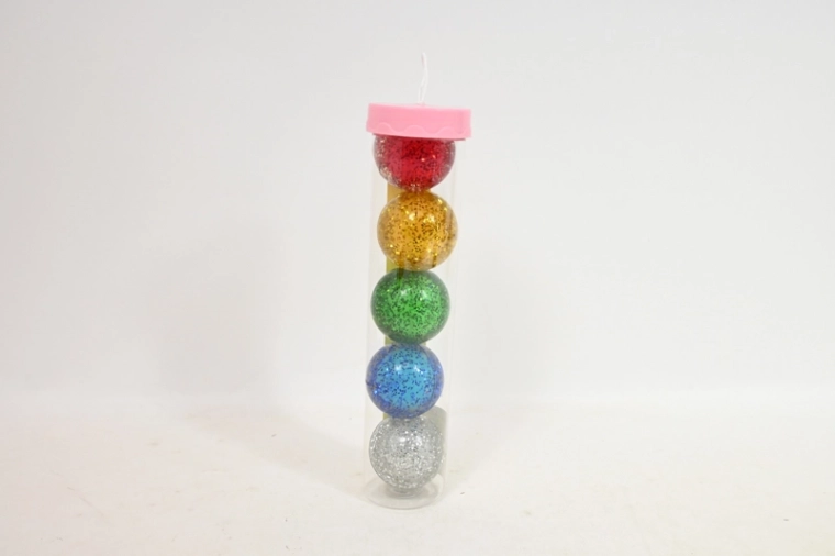 Lichtgevende rubberen bal - 1 stuk