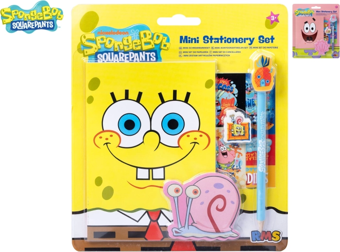 Spongebob schrijfwaren set