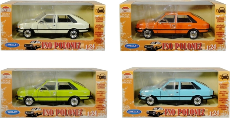 Welly Polonez 1:24 metalen model FSO Polonez 1500 MR ’78