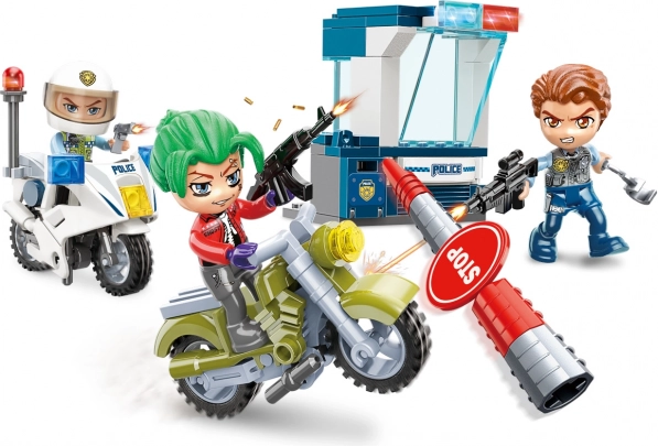 Qman MineCity Het vangen van de misdadiger