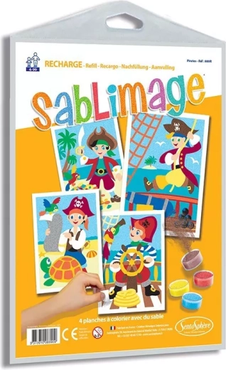 Sentosphere Sablimage set afbeeldingen Piraten
