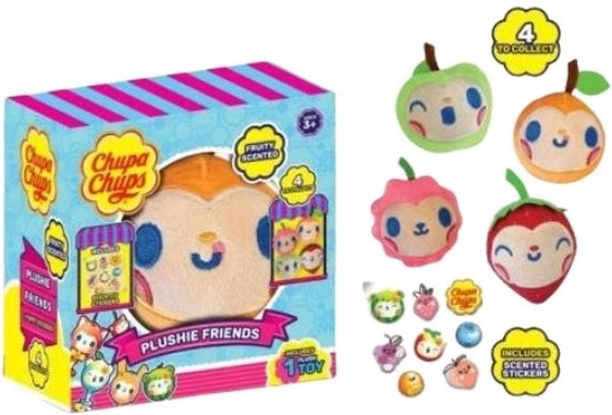Chupa Chups pluchen vriendje met geurige stickers