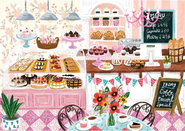 Puzzel Bakkerij 1000 stukjes MAGNOLIA