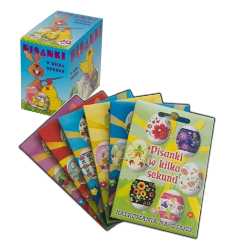 Krimpfolie hoezen voor paaseieren – set van 12 decoraties