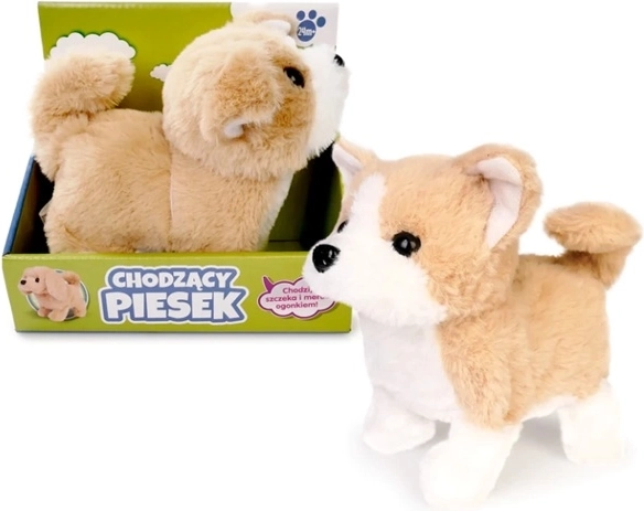 Lopende hond 15 cm