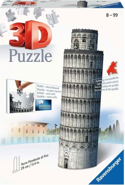 Ravensburger 3D puzzel Scheve Toren Pisa 216 stukjes