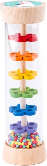 Transparante houten bad-douchesproeier WOODY