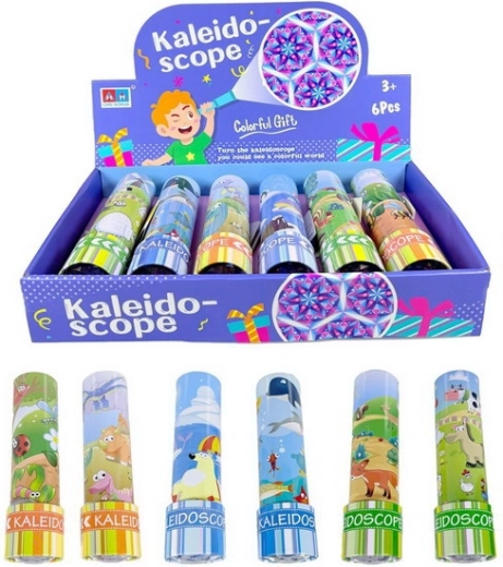 Metalen caleidoscoop voor kinderen – 6 motieven