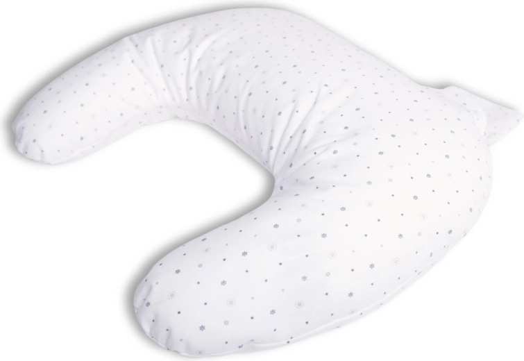 Babymatex kussen voor borstvoeding en positionering miniRelax jersey 150 cm sterretjes