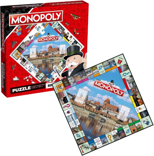 Puzzel MONOPOLY Toruń – 1000 stukjes