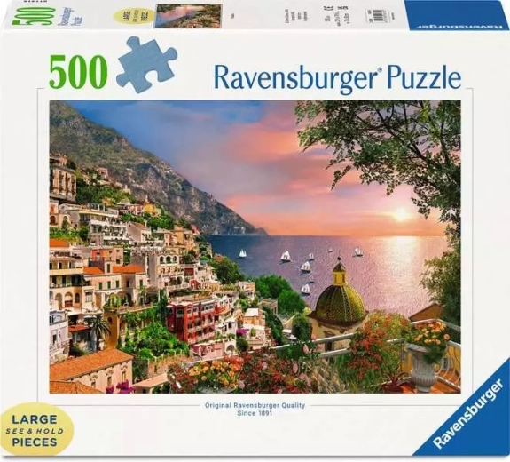 Ravensburger puzzel Positano, Italië XXL 500 stukjes