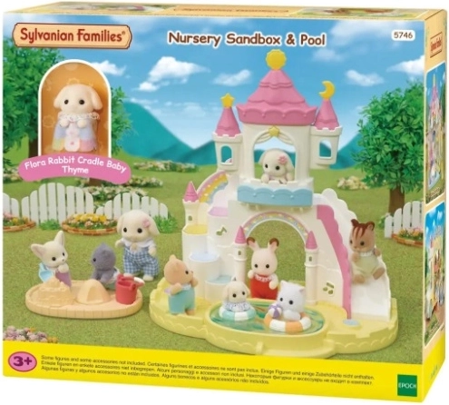 Sylvanian Families speelplaats met zwembad
