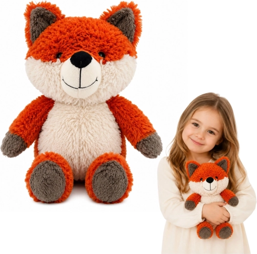 Pluchen vos – zacht knuffelspeeltje 28 cm
