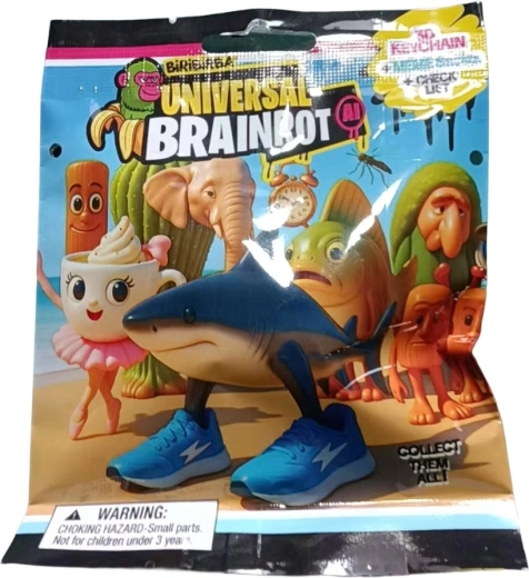 Brainrot 3D sleutelhanger – mysteryverpakking met verzamelhangers