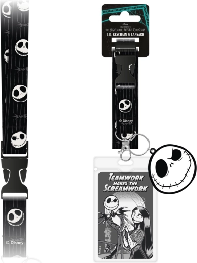 Nekkoord Nightmare Before Christmas met transparant hoesje