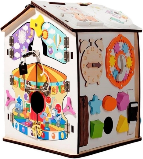 2Kids Toys activiteitenhuisje (busy board) wit