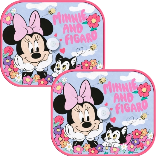 Autozonneschermen Minnie Mouse, set van 2 stuks