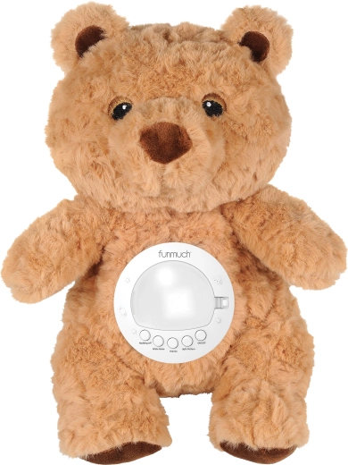 Slaaphulp-knuffelbeer met melodieën en sterrenprojectie