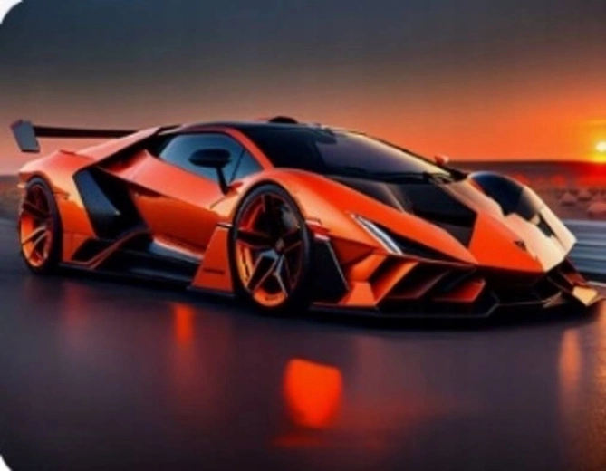 Diamant schilderen Ferrari 30 × 40 cm