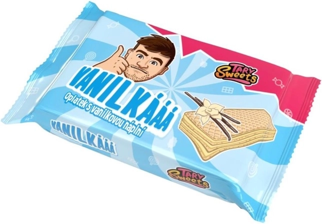 Vanillewafel met vulling