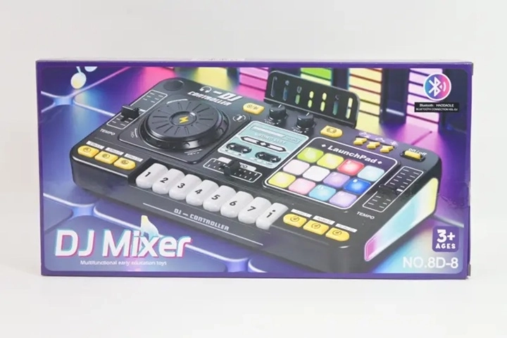 Muziek-dj-mengpaneel