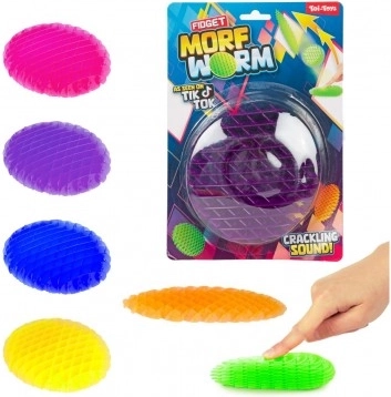Antistress speelgoed Morf Worm