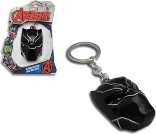 Avengers metalen sleutelhanger Black Panther