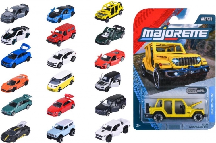 Majorette Showroom Premium – metalen automodellen 1:64 (verschillende soorten)