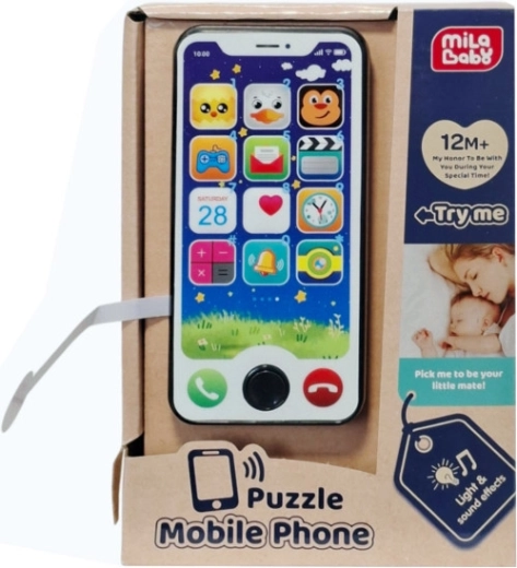 Kindertouchtelefoon – interactieve baby-speelgoedtelefoon