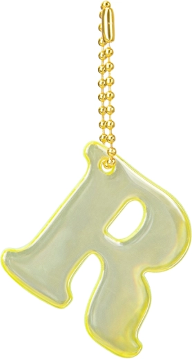 Baagl reflecterende hanger letter R