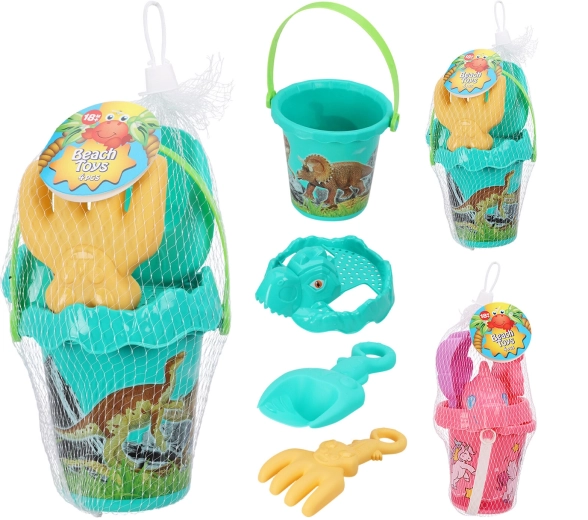 Zandset met dinosaurusmotief