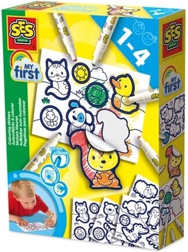 Ses Creative My First stickers om in te kleuren
