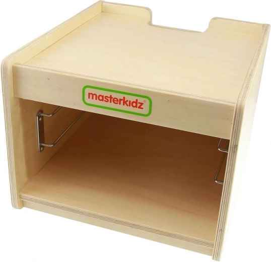 Houten kastje voor borden Masterkidz