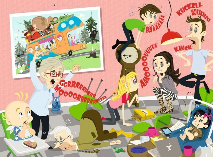 Ravensburger puzzel Superbroer XXL 100 stukjes