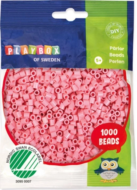 PLAYBOX Strijkkralen pastelroze