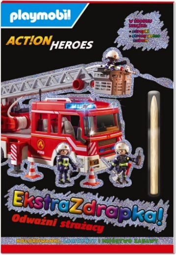 Playmobil Action Heroes – Extra krasboek: Dappere brandweerlieden