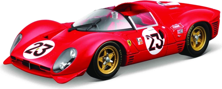 modelbouwset bburago 1:24 ferrari 330 p4 daytona 1967
